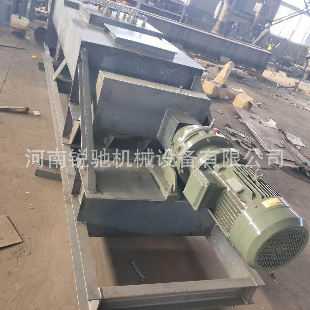 锐尘驰卧式双轴灰粉HSY加湿搅拌机石灰粉砂浆粉煤水泥拌料机