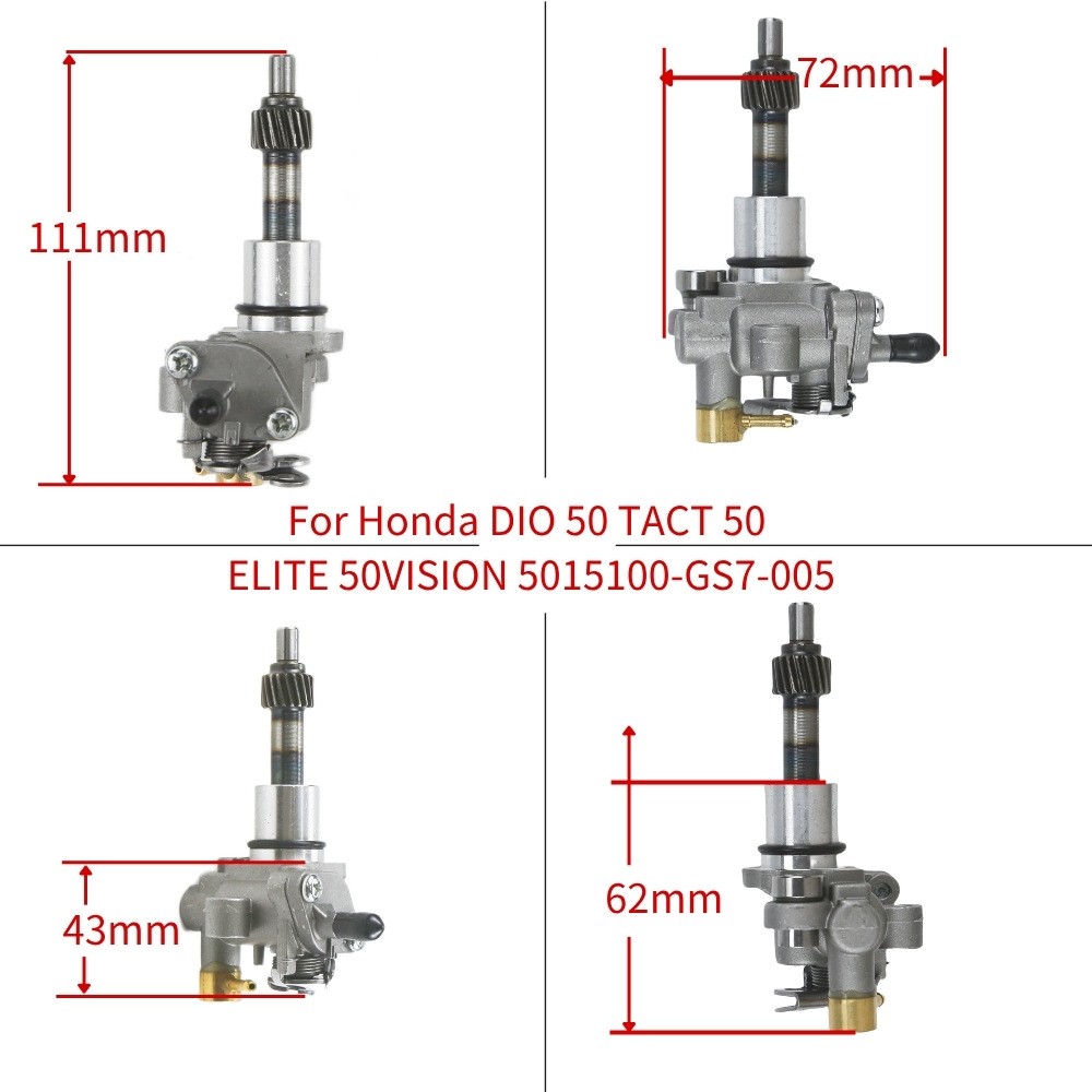 燃油泵DIO50 TACT50 ELITE 50 VISION 50-15100-GS7-005机油泵