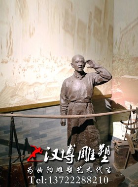 玻璃钢铸铜雕塑卖拨浪鼓商贩人物雕塑城市商业观民俗文化雕塑