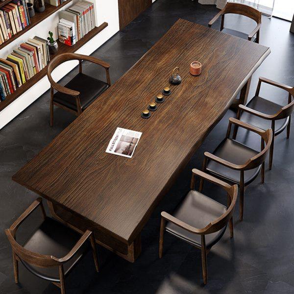 新中式实木茶桌家用客厅大板泡茶桌子公室接待会客茶桌实木全套,商业/办公家具,茶台/茶桌,淘宝优惠券,粉丝福利购,淘宝优惠卷