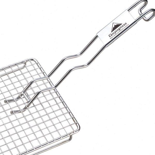 户外烧烤不锈钢叉子柯曼韩式烤肉专用挑烤网隔热夹子野餐工具夹子,户外/登山/野营/旅行用品,烧烤叉,淘宝优惠券,粉丝福利购,淘宝优惠卷