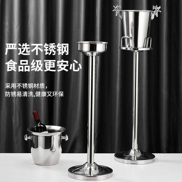 豪华香槟桶架不锈钢 KTV酒吧冰酒桶红酒桶立式落地冰桶欧式香槟桶,餐饮具,冰桶,淘宝优惠券,粉丝福利购,淘宝优惠卷
