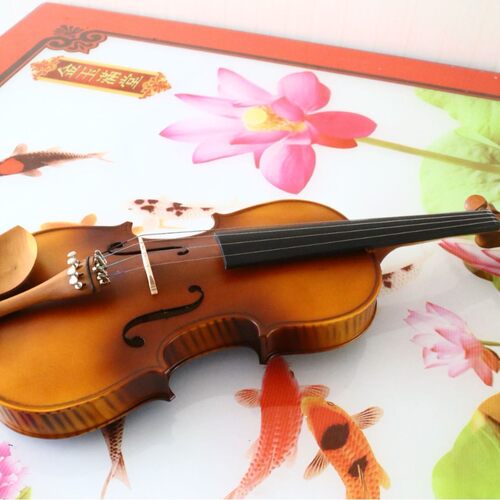 手工小提琴乌木配件高档装配工艺小提琴Violin