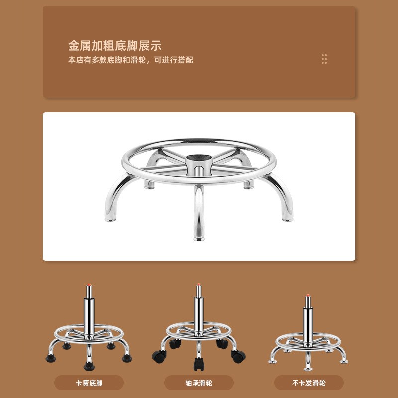 防静电升降凳子学校实验室工作凳车间流水线椅子旋转滑轮凳大工凳