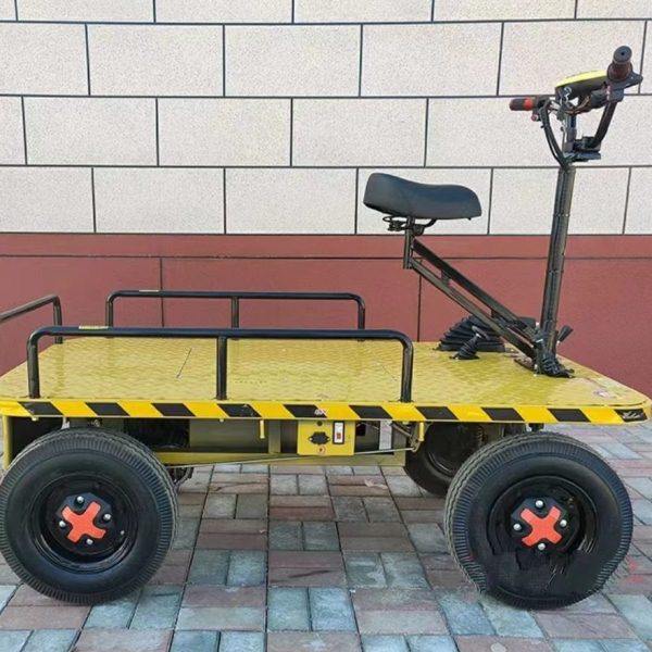 电动四轮手推车拉货车农场菜市场搬运平板车骑行款工厂货物平板车,商业/办公家具,平板手推车/工具车/爬楼机,淘宝优惠券,粉丝福利购,淘宝优惠卷