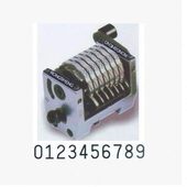 横式 打码 倒 普通胶印轮转号码 7位数竖式 打号机 顺 机 头