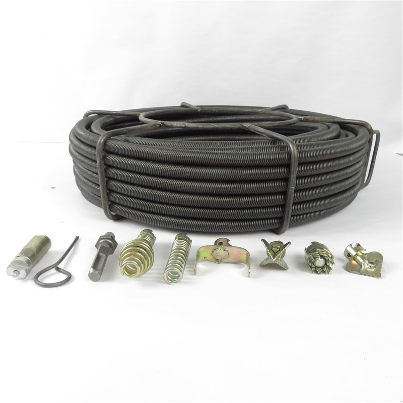 1F13电锤疏通冲击钻疏通下水道疏通实心钢丝绳实心搅鞭专业疏通硬