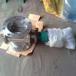 不锈钢星型卸料器 除尘器电动锁气卸灰阀 铸铁圆口关风机闭风器