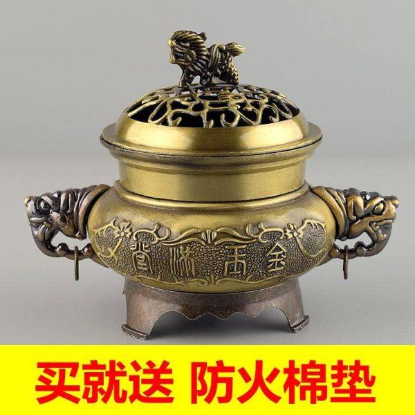 仿古合金檀香熏香炉盘香炉香插香薰炉居家摆件茶具佛具香道,家居饰品,香薰炉,淘宝优惠券,粉丝福利购,淘宝优惠卷