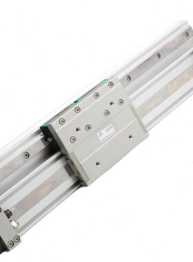 带直线导轨机械无杆气缸MY1H16 20 25 32 40-100 200-600A L6 L7