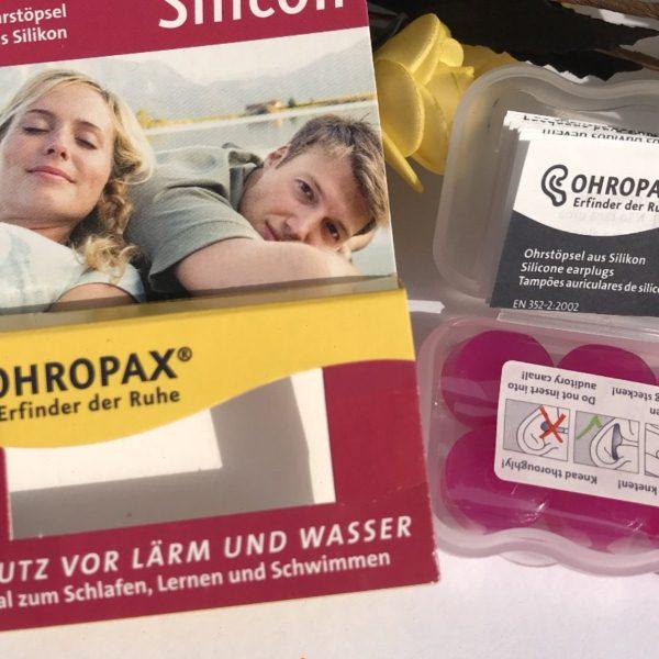 德国进口OHROPAX硅胶耳塞防呼噜超强噪音专业睡觉舒服不涨耳抗噪
