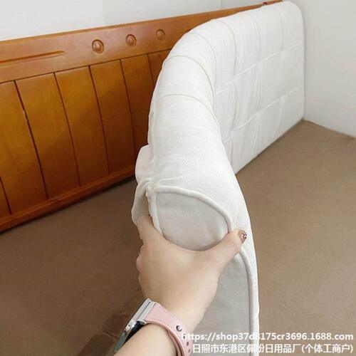 床头全包软包垫靠垫床头板榻榻米床头罩约is双靠背垫可拆洗厂
