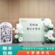 十岁成长礼照片签到墙背景布置10岁集体生日教室活动kt板气球美陈