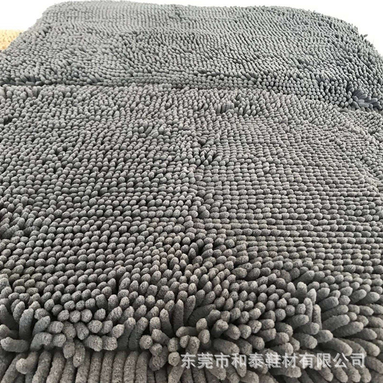 超强吸水短毛珊瑚绒地垫 卧室门垫脚垫 超细纤维防滑浴室垫
