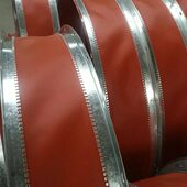 成品软接 通风管道 风机软连接 法兰软连接 涂胶圆形软接 软连接