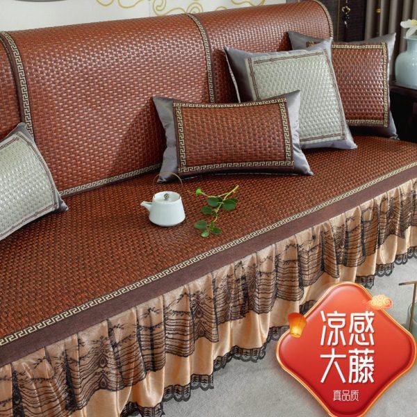 藤席冷感沙发垫夏季夏天款防滑凉席凉垫坐垫子新中式红木沙发套罩,居家布艺,沙发垫,淘宝优惠券,粉丝福利购,淘宝优惠卷