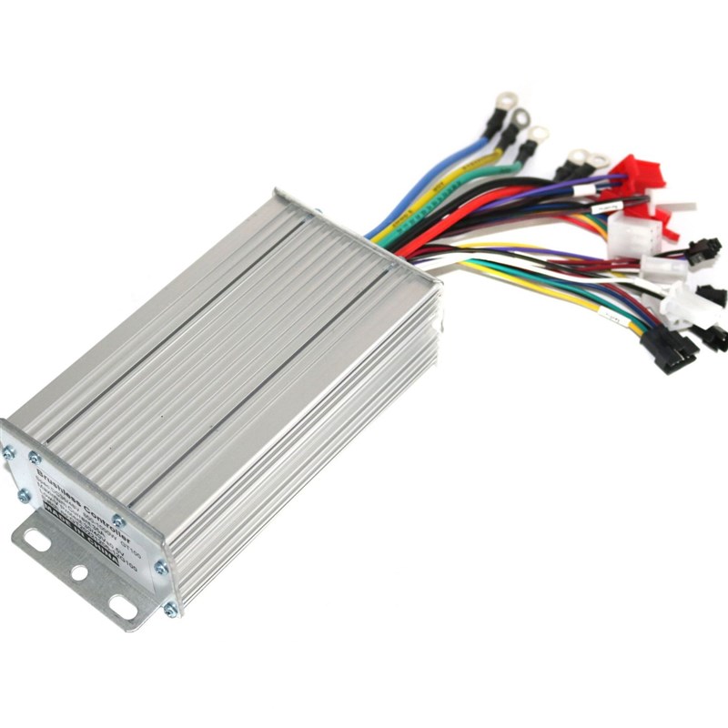 尊控36/48V/60V 800-1000W控制器电动自行车无刷电机+GT100显示器