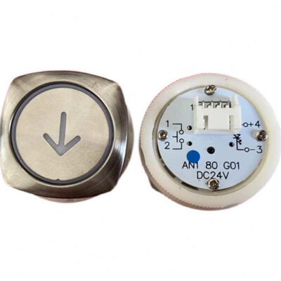 电梯按钮AN180G01蒂森MTD172巨人通力AN18电梯按键康力不锈钢按键