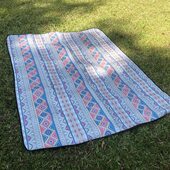 户外露营铝膜帐篷防潮垫民族风加厚野餐垫营地垫便携防水沙滩垫子