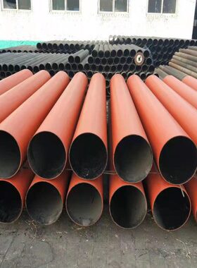 W型B型铸铁管厂家供应 铸铁管件 柔性机制离心铸铁排水管