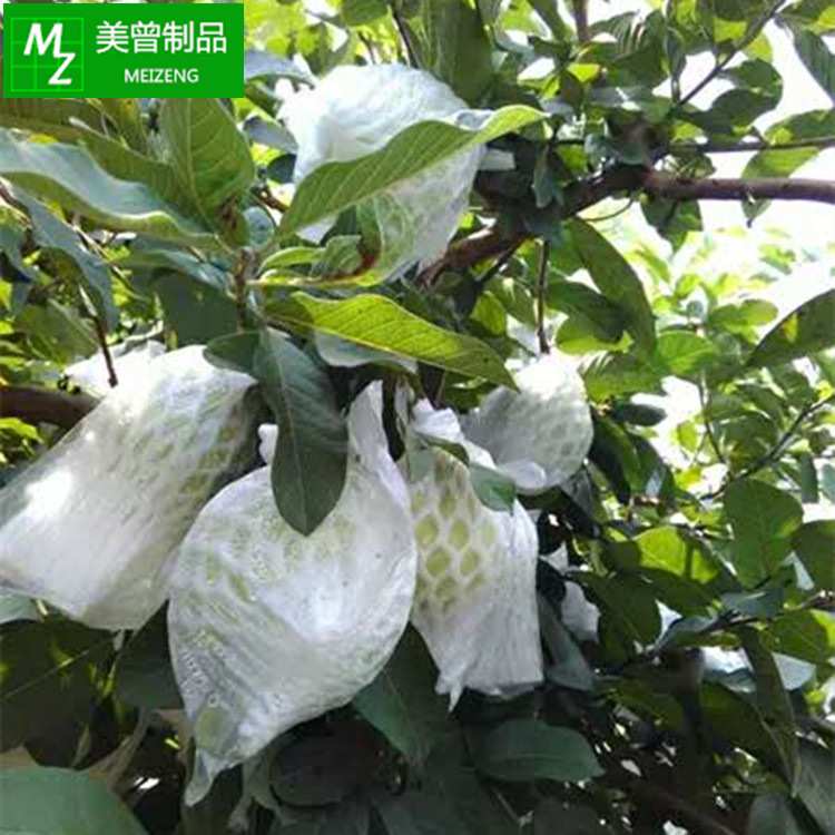 水蜜桃水果网套一体套袋网有耳型防虫防鸟种植泡沫芭乐番石榴防撞