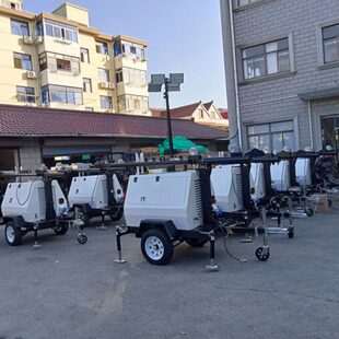 移动升降照明车防汛抢险应急照明灯塔遥控升降夜间工作施工工