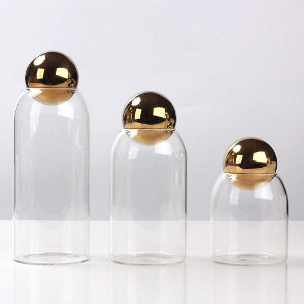 现轻奢玻璃储透明储物收纳盒客厅茶几桌面样板房售楼部装饰品,家居饰品,阳光罐/月光罐,淘宝优惠券,粉丝福利购,淘宝优惠卷