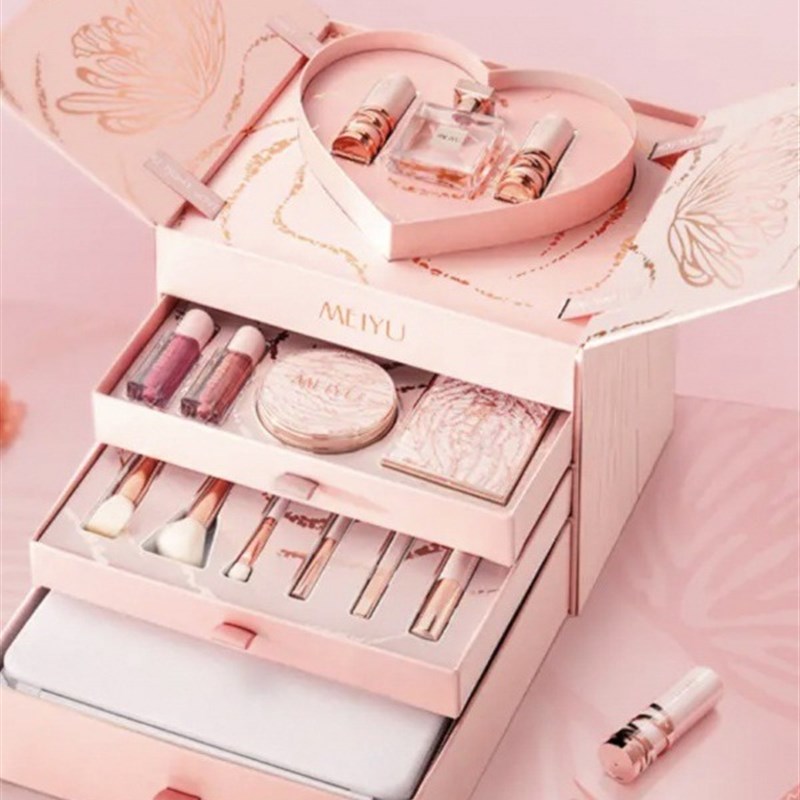 新年情人节送老婆送女朋友实用z高级感中国风彩妆礼盒生日礼物女