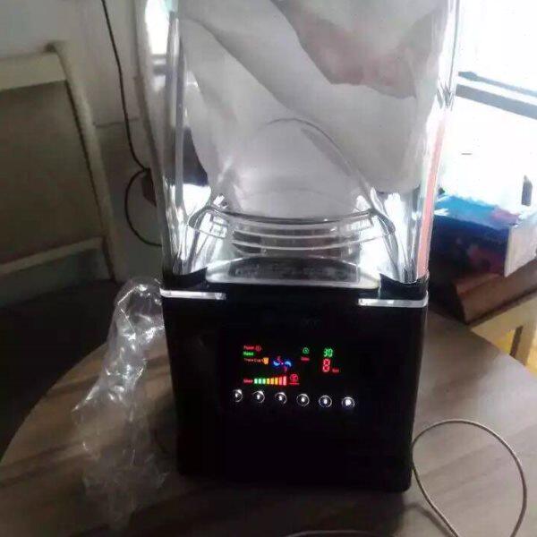 blenter布兰溙带罩静音沙冰机商用料理机专业碎冰机沙冰机搅拌机