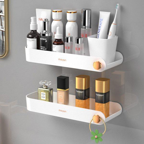 浴室置物架厕所洗手间洗漱台墙上架子收纳挂架免打孔壁挂式卫生间,家庭/个人清洁工具,浴室角架/置物架,淘宝优惠券,粉丝福利购,淘宝优惠卷