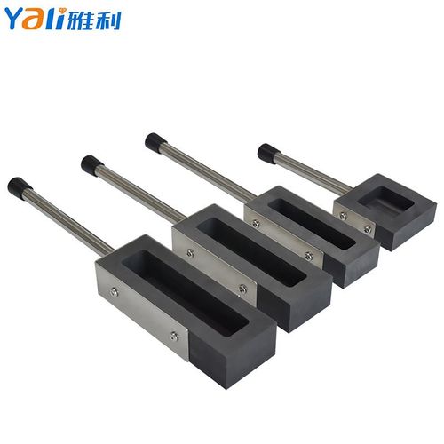 石墨油槽带手柄石墨槽耐高温熔炼金银条模具脱模铸锭熔金炉专用