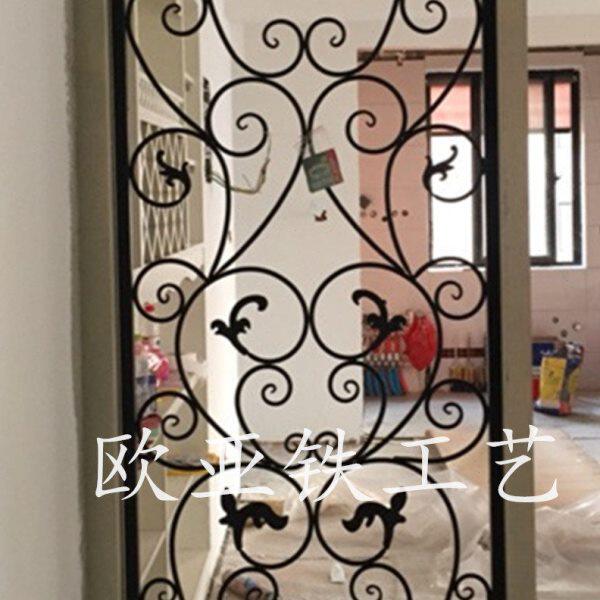 客厅铁板雕花隔断屏风 餐厅铁艺玄关隔断 酒店花格花窗可以定做