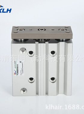厂家自销 三轴导杆气缸 TCM16-30-S型带导杆 三轴气缸 三杆气缸