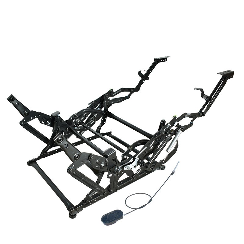 头等舱沙发架手动功能沙发架转角单边功能架边位家庭影院沙发铁架