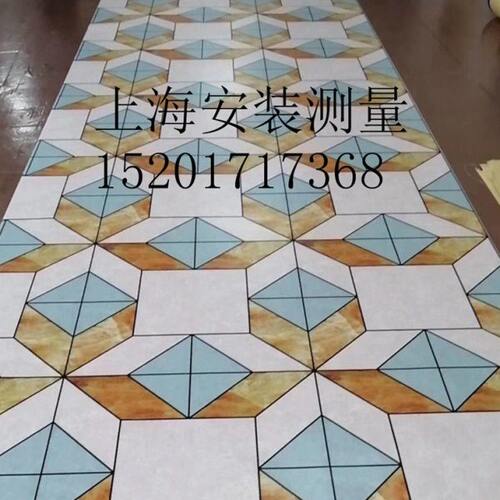 3D定制塑胶地板科技馆俱乐部展会展厅各种图案满铺地面阻燃耐磨