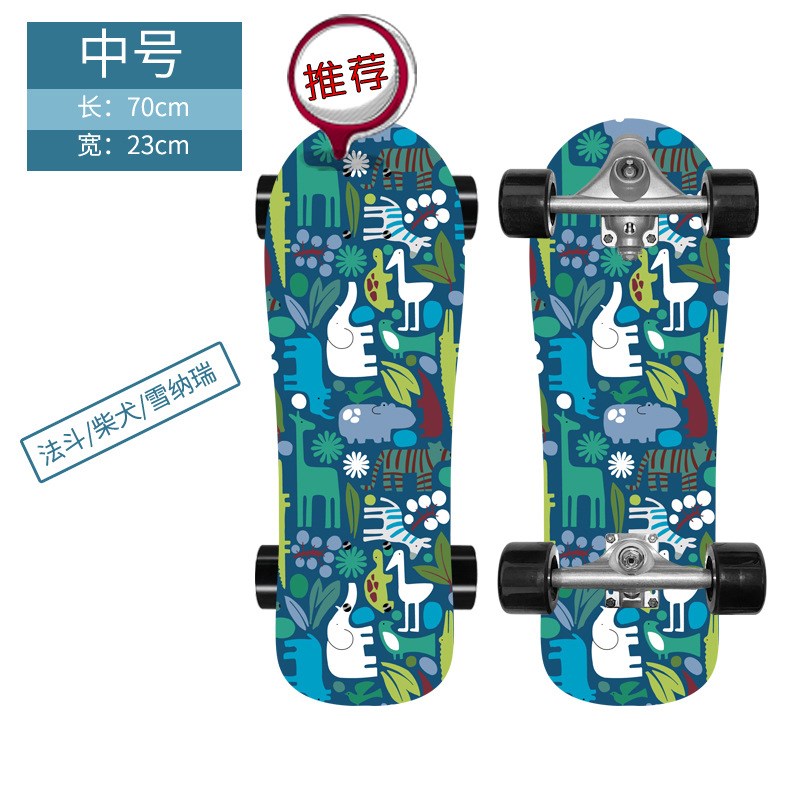 宠物大头板旋转支架法斗泰迪专业滑板陆地冲浪板简单易学