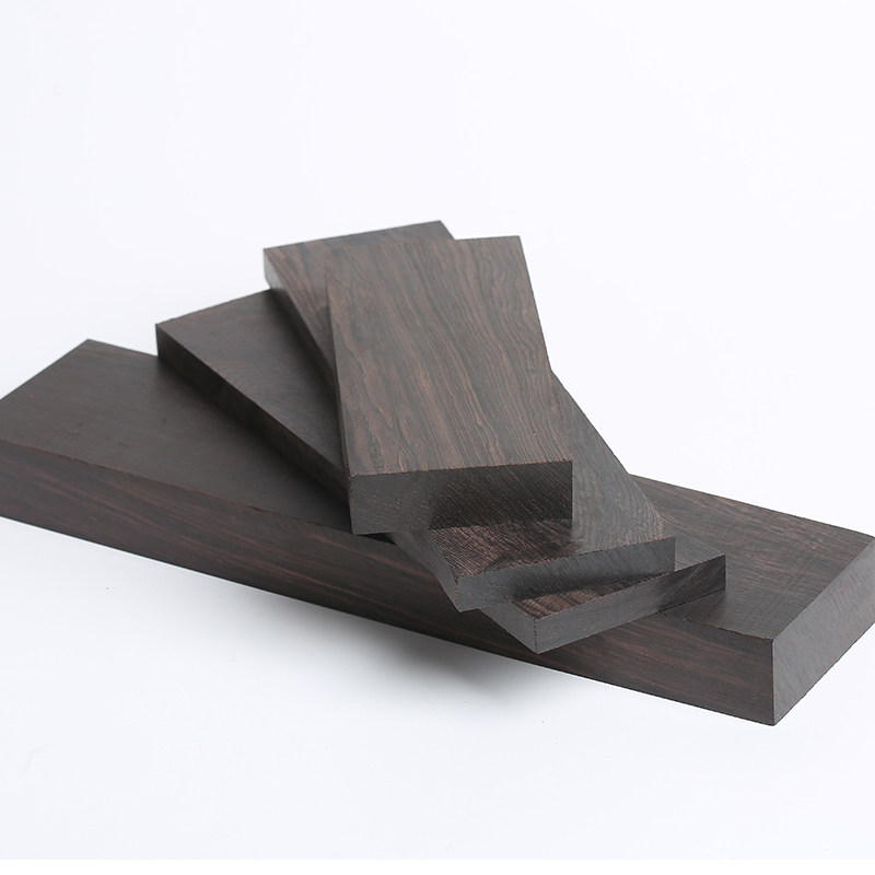 东非黑黄檀紫光檀乌木黑檀原木发簪戒尺平安牌手串镇尺手镯木方料