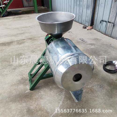 278型五谷杂粮磨面机家用小型玉米小麦面粉三相电打粉机