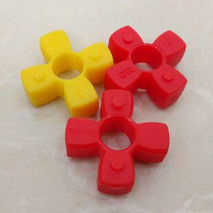 30*10*10四角胶 联轴器缓冲垫 弹性体GRGS14梅花块 十字胶 连轴垫