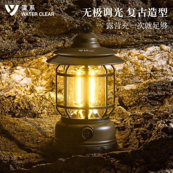 户外复古营地灯野营氛围帐篷灯户外营地便携手提长续航露营帐篷灯,户外/登山/野营/旅行用品,户外灯架,淘宝优惠券,粉丝福利购,淘宝优惠卷