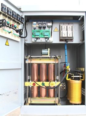 SBW-60kw三相全自动补偿式电力稳压器60kva隧道升压变压器