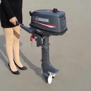 汽油挂浆机船挂机两冲程船外机推进器挂桨厂家出售