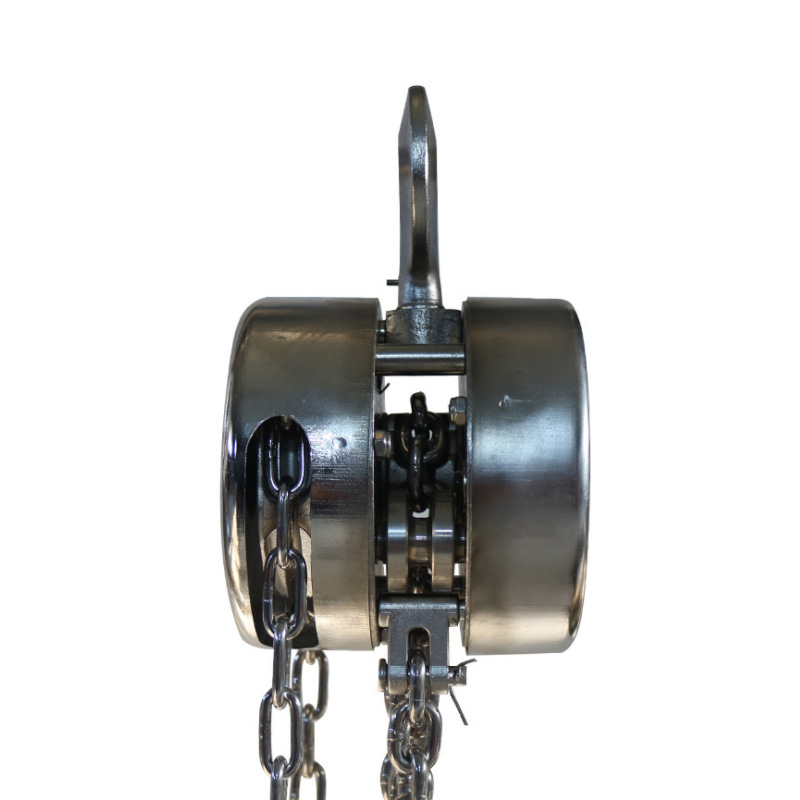 304不锈钢手动倒链0.5t1t3t5t6m9米防潮起重全半不锈钢手拉葫芦