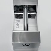 304不锈钢锁型砝码 1kg2kg5kg10kg25kg标准法码 M1级20公斤现货方形