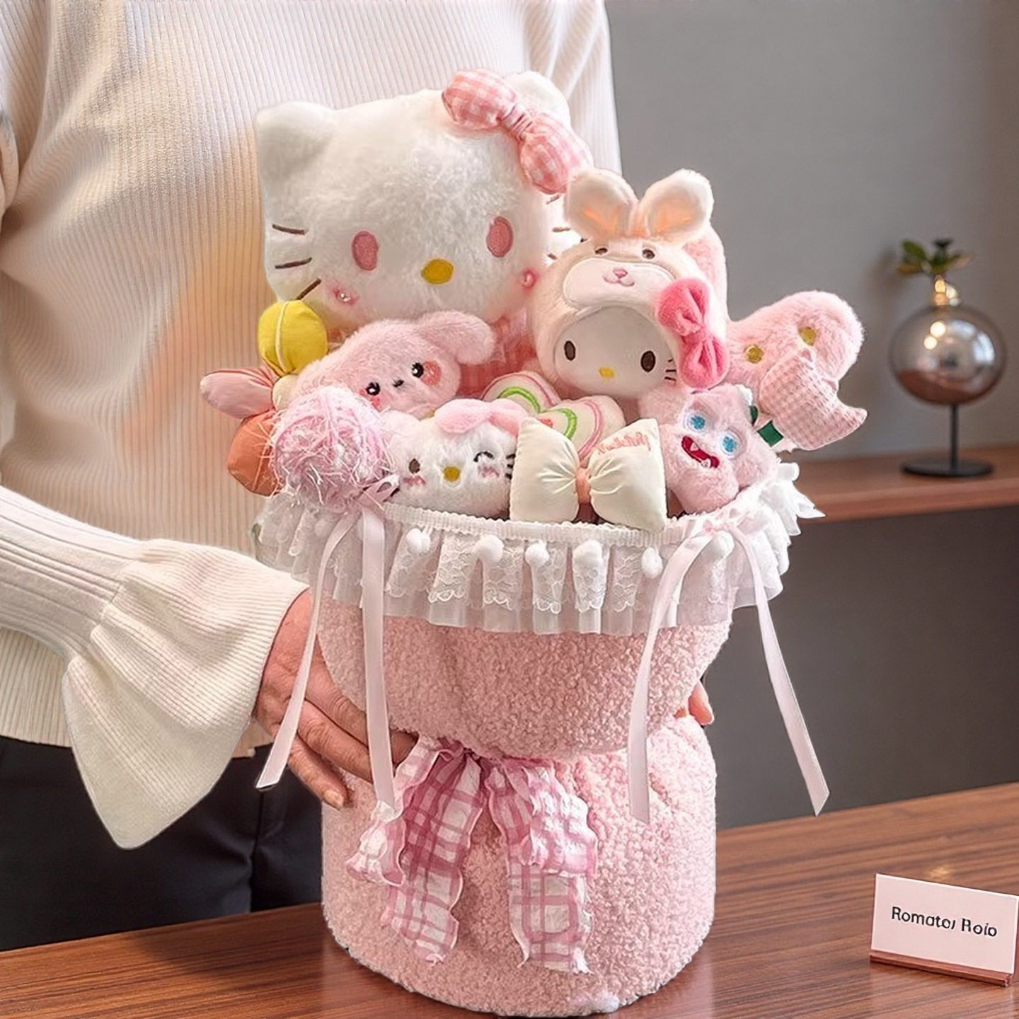 HelloKitty公仔花束七夕礼物图片