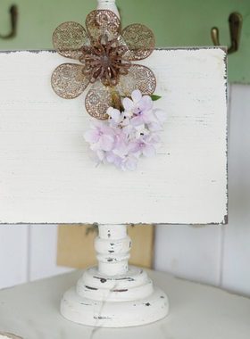 众擎花园杂货装饰摆件木质桌面摆件照片夹子相框