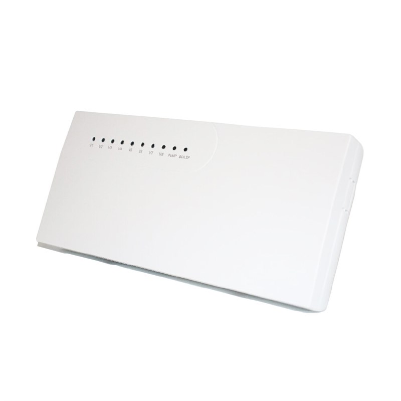地暖控制器水暖集中控制盒壁挂炉分室温控器水暖执行器多路集线盒