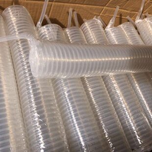 高性能特氟龙弹簧水管PFA/FEP透明管超强耐腐蚀耐高温260度螺旋管