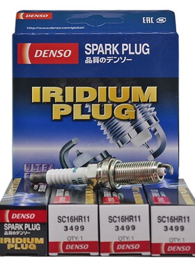 90919-01275/DENSO电装 3499/SC16HR11火花塞MW267700-8300