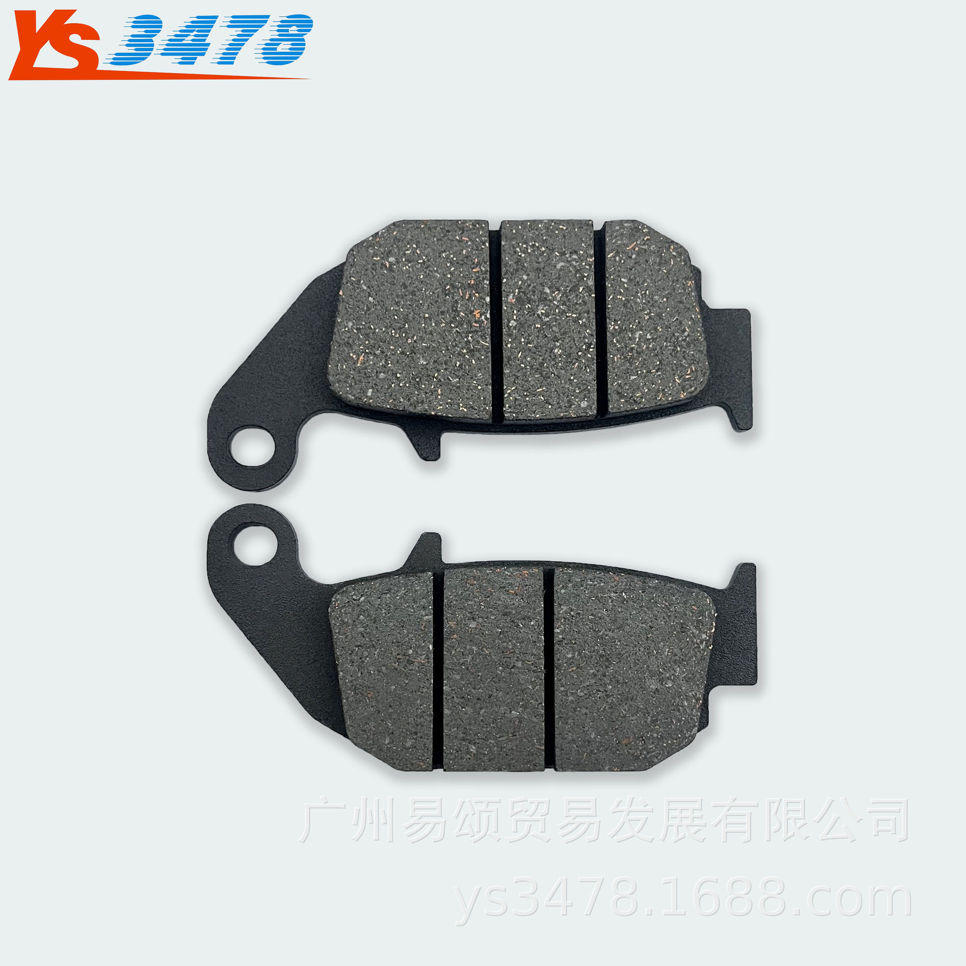 适用春风摩托车250SR 250NK ABS版 航特卡钳 陶瓷 后碟刹片